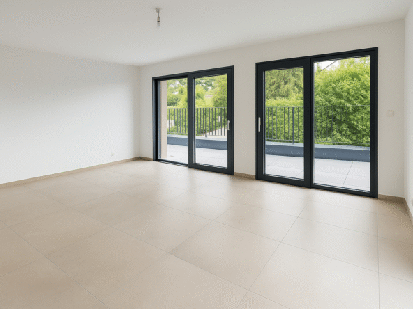 Living Room with landscape outdoor